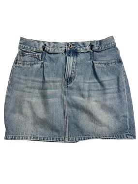 Miss Sixty Vintage Y2K Denim Mini Skirt Low Rise Blue Jean Skirt 2000s